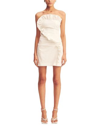 Shona Joy Campbell Ruffle Mini Dress