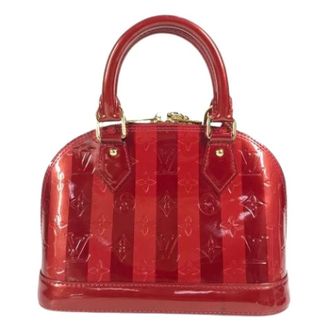 Louis Vuitton Pre-owned Handbags, female, Red, Size: ONE SIZE Pre-owned Vintage Red Leather Handbag