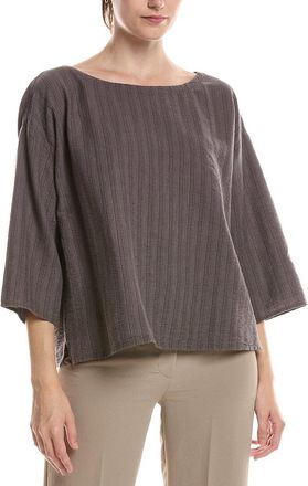 Eileen Fisher Eileen Fisher Bateau Neck Box Top