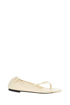 Jacquemus White Nu-Pieds Thong Sandals