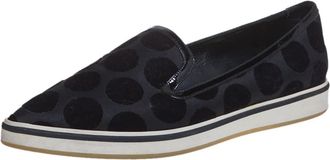 Nicholas Kirkwood Black Velvet And Patent Leather Pointed Toe Flats