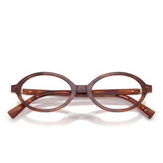 Miu Miu Glasses, female, Brown, Size: 50 MM Mu01Xv Optical Frame
