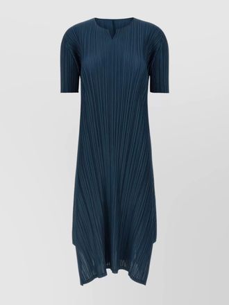 Pleats Please Issey Miyake pleated midi dress