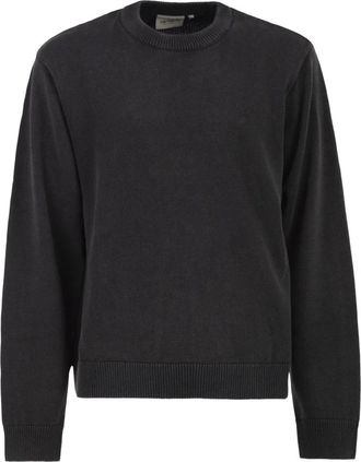 Carhartt Work in Progress Kori Sweater - Heren - Ronde hals truien - Zwart - XL - Katoen - Truien & Vesten