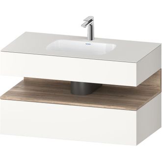 Duravit Duravit Qatego Lavabo Encastrado Con Base De Lavabo Consola