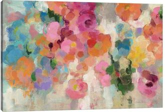 iCanvas Colorful Garden I By Silvia Vassileva Wall Art