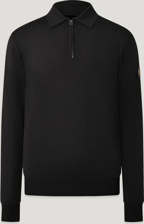 Belstaff Kyle Polo Mens Merino Wool Black Size 2XL