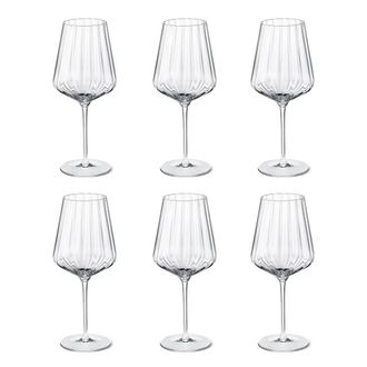 Georg Jensen Bernadotte Weisswein Glas, 430 ml (6er-Set)