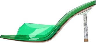 Le Silla Sandalo Bella - Dames - Muiltjes - Groen - 37 EU - Leer - Schoenen