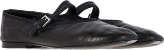 The Row Womens Lambskin Leather Boheme Mary Jane Ballet Flat (Authentic Pre- Loved)