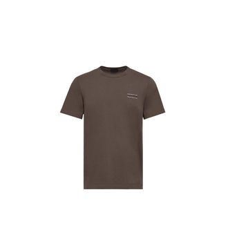 Moncler Moncler Logo Cotton Jersey T-shirt, Men, Brown, Size: 3xl