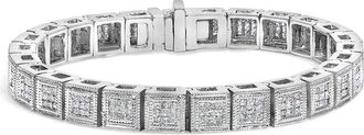 House of Brilliance Haus Of Brilliance 14K 2.86 Ct. Tw. Diamond Tennis Bracelet