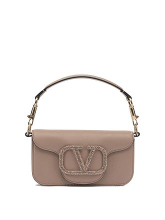 Valentino Garavani Loc&ograve; Kleine Handtasche aus Leder