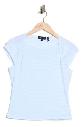 Theory Drape Check Top in Mist Multi at Nordstrom Rack, Size X-Large
