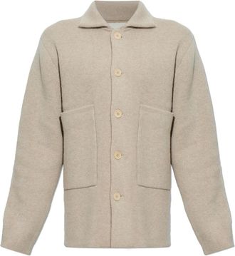 Lisa Yang Cardigan in Cashmere Louis - - Knitwear - Uomo - Beige - L