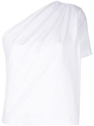 Gauge81 T-shirt monospalla - Bianco