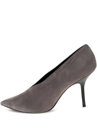 Celine leather heeled pumps - Grey