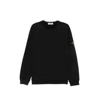 Stone Island 6100049 Brushed Organic Cotton Fleece Sweatshirt