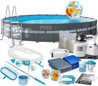 OEM Piscina De Jard&iacute;n Con Estructura 732 X 132 Cm 20 En 1 Intex 26340