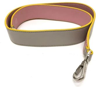 Fendi Pre-owned Leather hair-accessories - Dames - Vintage Accessoires - Grijs - ONE Size - Vintage