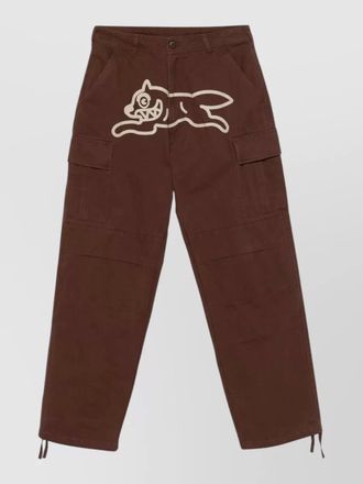 Icecream running dog cargo shorts belt loops