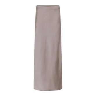 Bruuns Bazaar Acacia Joanelle Skirt - female - Bruuns Bazaar - Maxi Skirts - Beige - XL - Skirts
