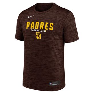 Nike San Diego Padres Authentic Collection Nike Mens Dri-FIT MLB T-Shirt in Brown | 02ER20QPYP-RMG