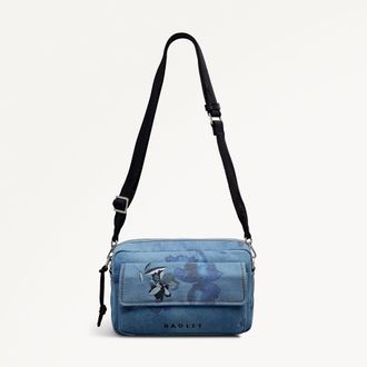 Radley London Eden Row - Denim Small Ziptop Cross Body Denim - 113144