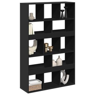 Berkfield Home Room Divider Black 100x33x156.5 cm Engineered Wood