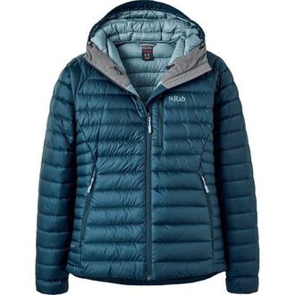 RAB Microlight Alpine Down Jacket - Womens in Tempest Blue at Nordstrom, Size X-Large