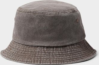 Simons Womens Faded cotton bucket hat