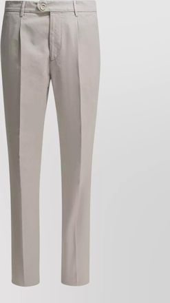 Brunello Cucinelli cotton straight-leg trousers