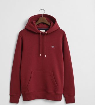GANT Men Shield Hoodie (XXXL) PLUMPED RED