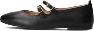 Unisa Zwarte Berley Ballerinas - Dames - Ballerinas - Zwart - 39 EU - Schoenen