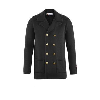 Busnel Tom Jas - Heren - Mantel - Zwart - 2XL - Wol - Jassen