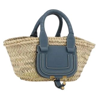 Chlo&eacute; Pre-owned Tote Bags, female, Blue, Size: ONE SIZE Pre-owned Hand Bag