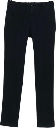 Incotex elasticated-waist trousers - Blue