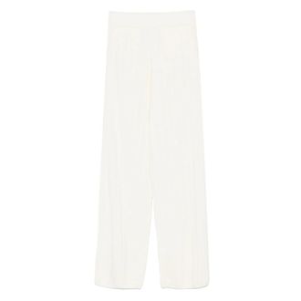 Max Mara Ribbed Knit Trousers