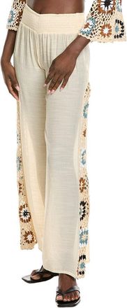 Elan Elan Crochet Panel Pant