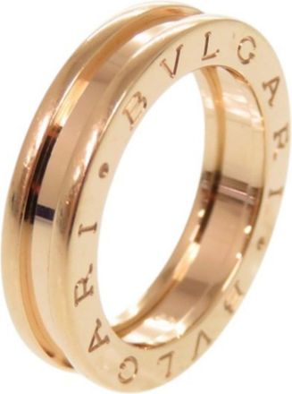 Bulgari Pink Gold Pink Gold (18K) Band Ring (Pre-Owned)