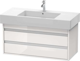 Duravit Duravit - Ketho Mueble Bajo Encimera 6641, 2 Cajones, 1000mm, Para
