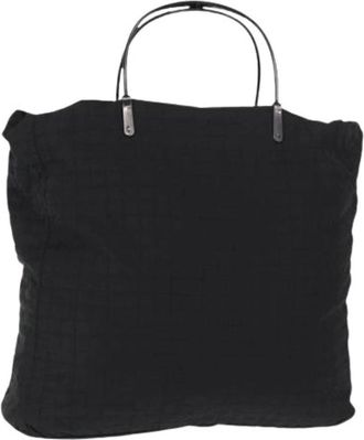 Prada Pre-owned Vintage Nylon Tote - Dames - Vintage Shopper - Zwart - ONE Size - Nylon - Vintage