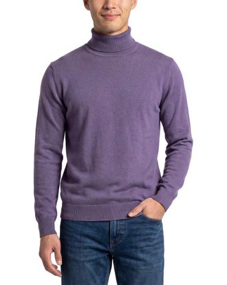Corneliani Cc Collection Wool & Cashmere-Blend Turtleneck Sweater