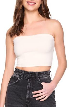 Susana Monaco Core Crop Tube Top in Blanched Almond at Nordstrom Rack, Size Medium