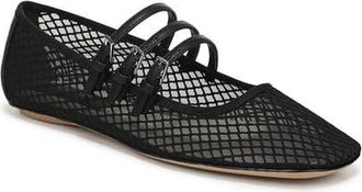 Franco Sarto Tatum Mary Jane Flat in Black at Nordstrom, Size 8.5