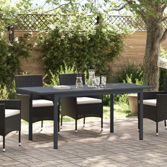 Berkfield Home Garden Table Dark Grey Aluminium Large Expandable Table Leaves