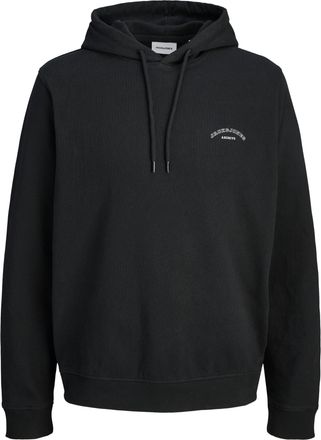 Jack & Jones Kapuzensweatshirt JACK & JONES JJCOLLEGE LOGO SWEAT HOOD, Herren, Gr. XXL, schwarz, Sweatware, Obermaterial: 80% Baumwolle, 20% Polyester, unifarben, 