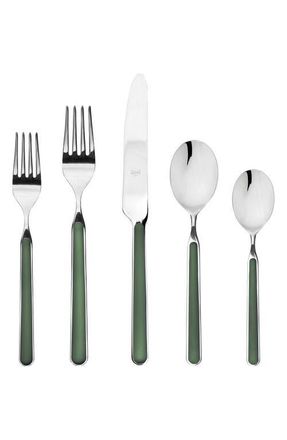 Mepra Fantasia 5-Piece Place Setting in Green at Nordstrom