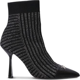 Karl Lagerfeld Pandara II boots - women - Fabric/Rubber/Fabric - 40 - Black