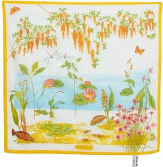 Ferragamo Pre-owned Fabric scarves - Dames - Vintage Accessoires - Veelkleurig - ONE Size - Katoen - Vintage